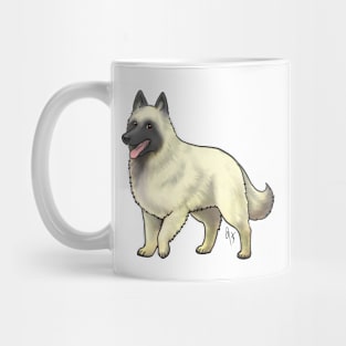 Dog - Belgian Tervuren - Cream and Black Mug